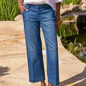 FRANK & EILEEN WESTPORT JEANS - 1984 WASHED BLUE, size 10, worn once